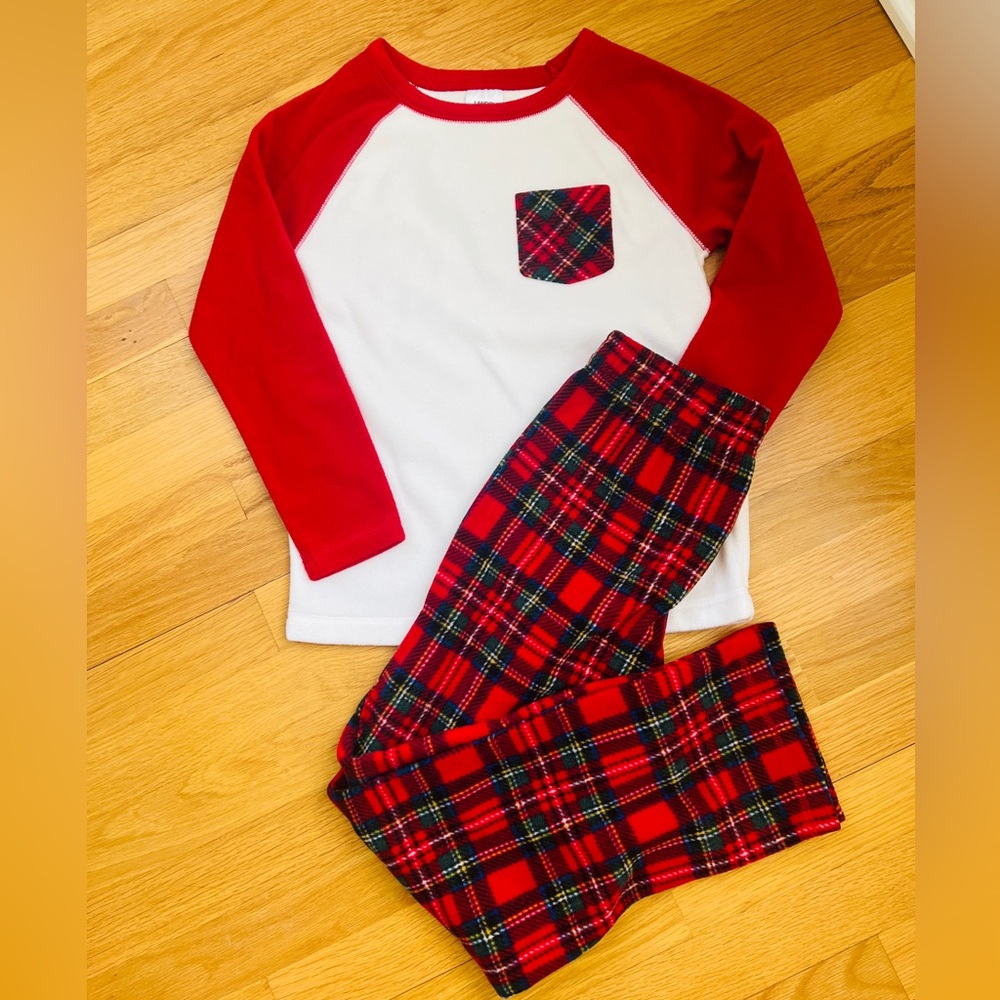 Kids Lands End Fleece Pajamas
